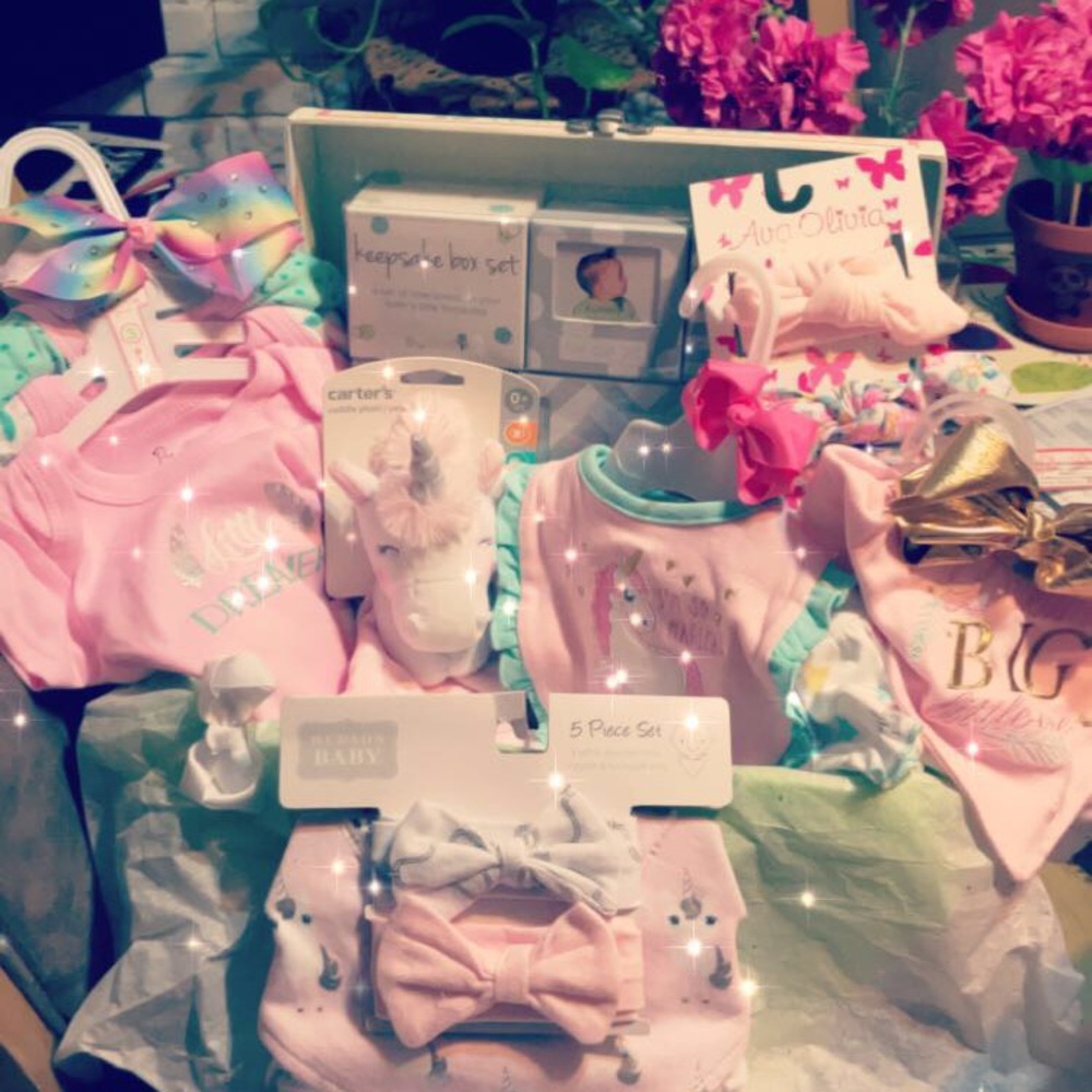 Babyshower gift baskets